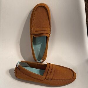 Rothy's slip on driver Loafers brown Rust size 8 EUC